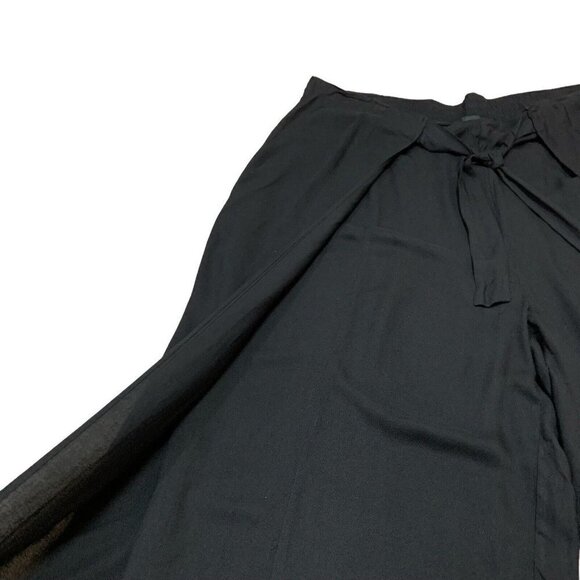 Torrid Women's 4X Pull-On Tie Front Pant Wide Leg Stretch Crepe High-Rise NWT - Picture 7 of 9